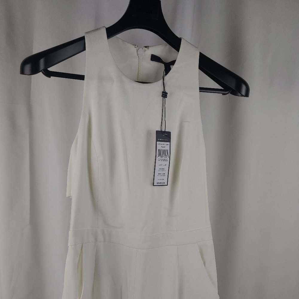 BCBG Maxazria - White Jumpsuit, Size 0